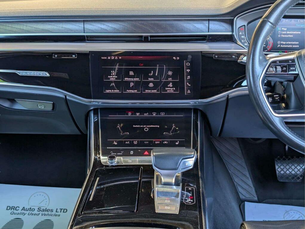 Audi A8 3.0 Tdi V6 50 S Line Tiptronic Quattro Euro 6 Ss Black #4