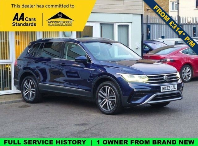 Volkswagen Tiguan Allspace 1.5 Tsi Elegance Suv Dsg Euro 6 Ss Blue