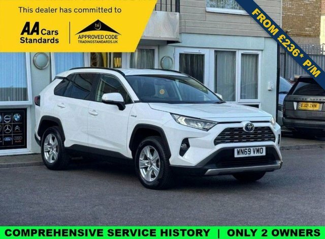 Toyota Rav 4 2.5 Vvt-h Icon Suv Hybrid Cvt Euro 6 S White
