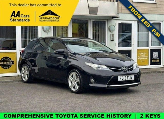 Toyota Auris 1.6 V-matic Sport Hatchback Euro Black