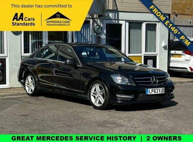 Mercedes-Benz C Class 2.1 C250 Cdi Amg Sport Edition Saloon G Black
