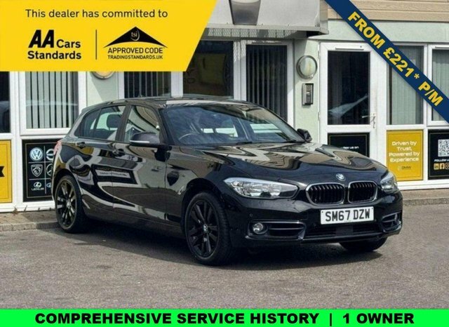 BMW 1 Series 2.0 120I Sport Hatchback Euro 6 S Black