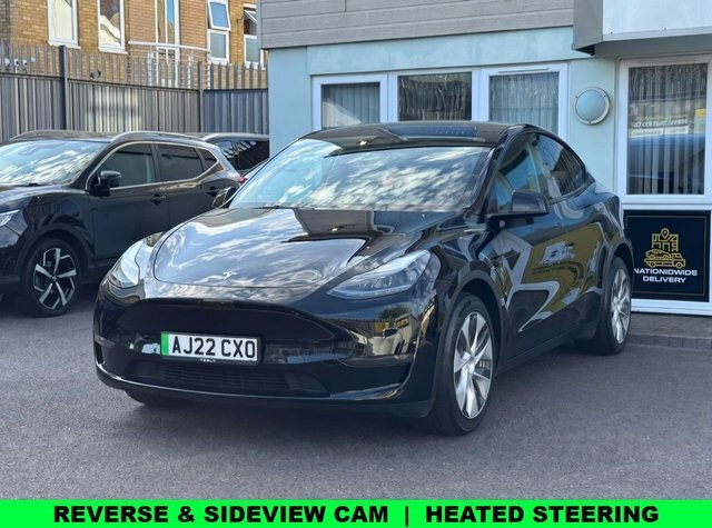 Tesla Model Y Dual Motor Long Range Suv 4Wde AJ22CXO Black #3