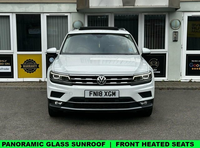 Volkswagen Tiguan Allspace 2.0 Tdi Sel Suv Dsg 4Motion Euro 6 Ss White #2