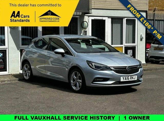 Vauxhall Astra 1.4I Turbo Sri Nav Hatchback Euro Silver