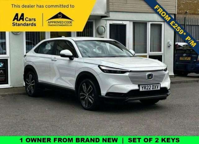 Honda Hr-V 1.5 H I-mmd Elegance Suv Hybrid Cvt Eur White