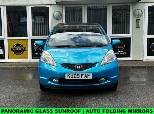 Honda Jazz 1.4 I-vtec Ex Hatchback I Shift Euro 4 Blue #2