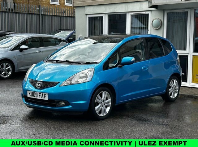 Honda Jazz 1.4 I-vtec Ex Hatchback I Shift Euro 4 Blue #3
