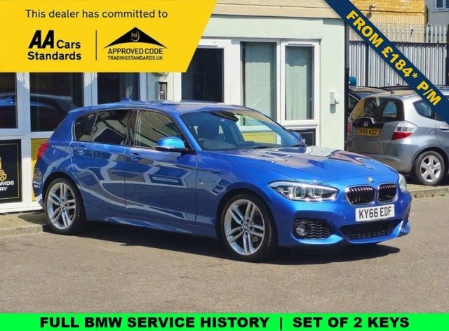 BMW 1 Series 1.5 118I M Sport Hatchback Euro 6 Blue