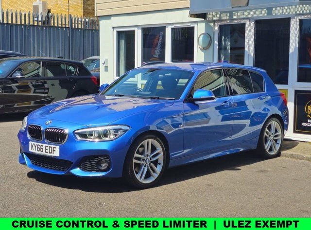 BMW 1 Series 1.5 118I M Sport Hatchback Euro 6 KY66EDF Blue #3