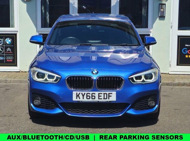 BMW 1 Series 1.5 118I M Sport Hatchback Euro 6 KY66EDF Blue #2