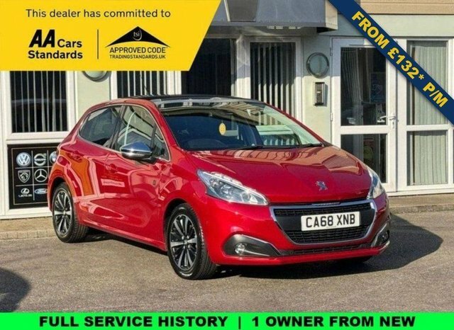 Peugeot 208 1.2 Puretech Tech Edition Hatchback Man Red