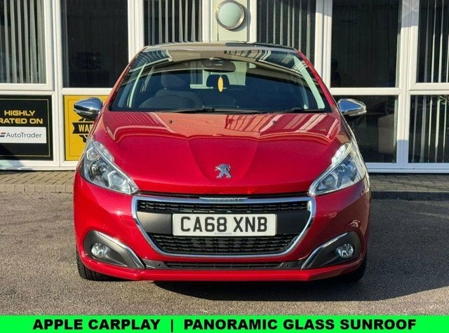 Peugeot 208 1.2 Puretech Tech Edition Hatchback Man CA68XNB Red #2