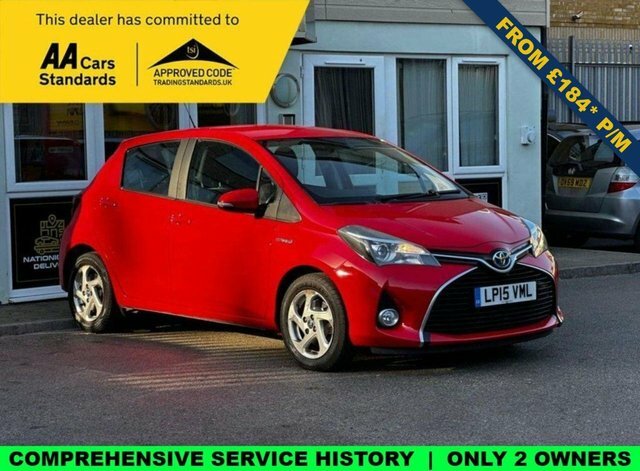 Toyota Yaris 1.5 Vvt-h Icon Hatchback Hybrid E-cvt E Red