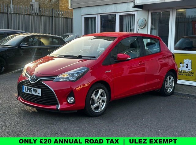 Toyota Yaris 1.5 Vvt-h Icon Hatchback Hybrid E-cvt E LP15VML Red #3