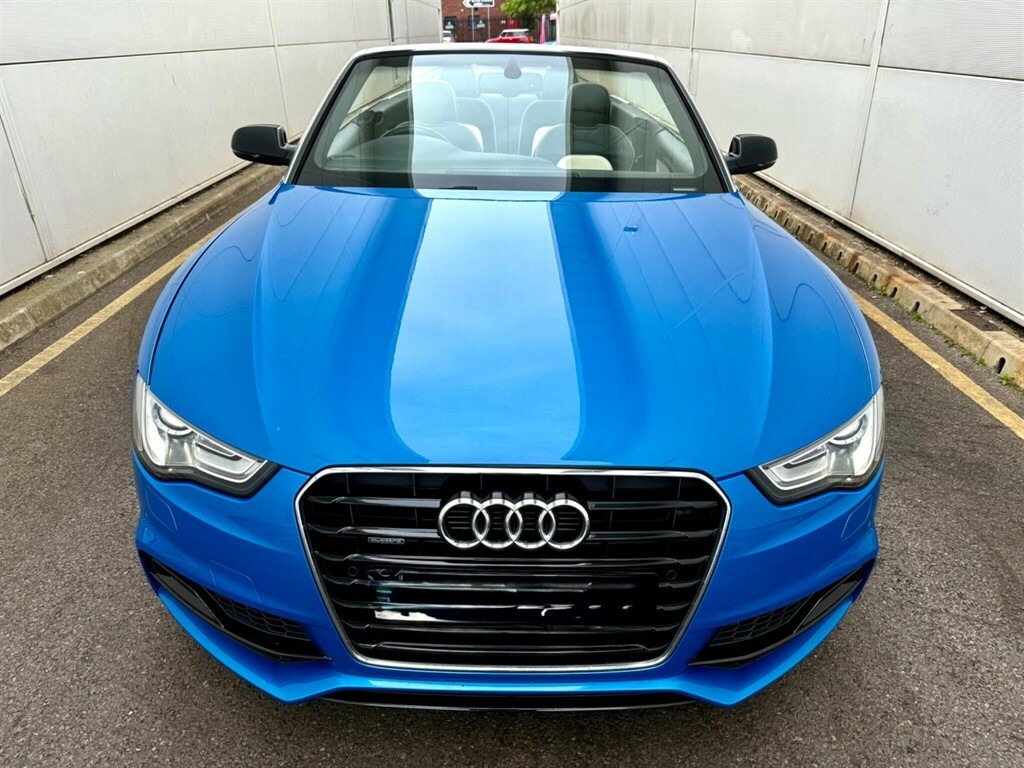 Audi A5 3.0 Tdi V6 S Line Special Edition Plus Convertible Black #3