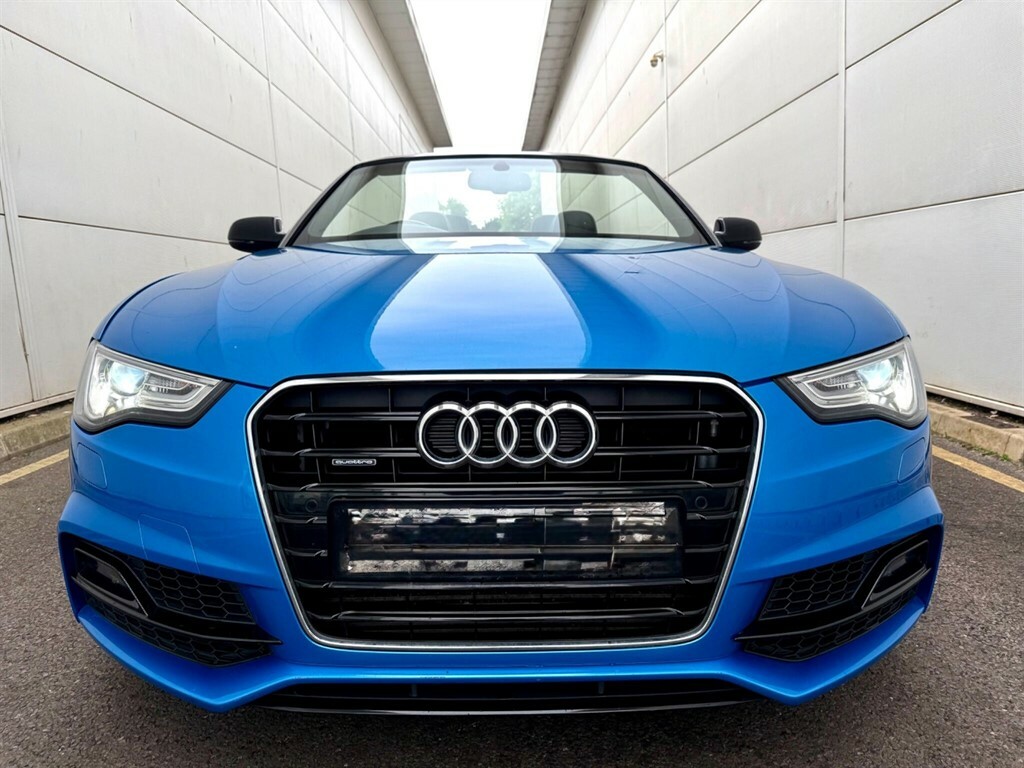 Audi A5 3.0 Tdi V6 S Line Special Edition Plus Convertible Black #5