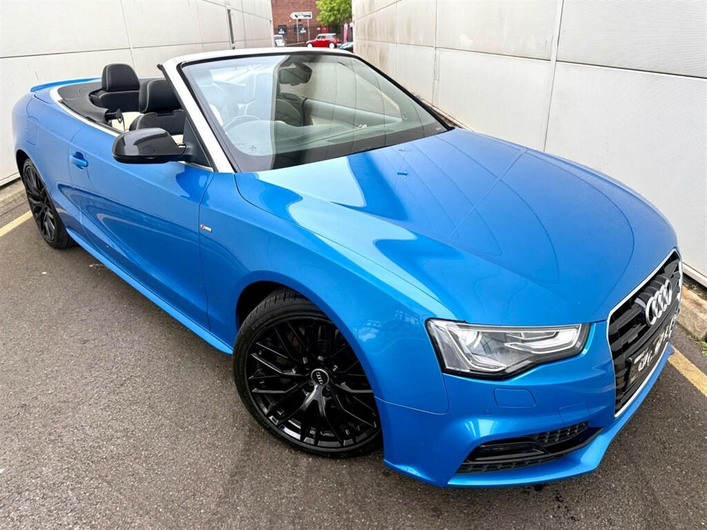 Audi A5 3.0 Tdi V6 S Line Special Edition Plus Convertible Black