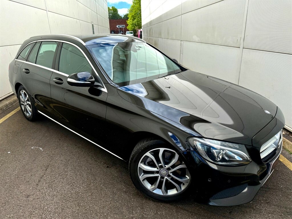 Mercedes-Benz C Class 2.1 C300h Bluetec Sport Estate Hybrid G Black