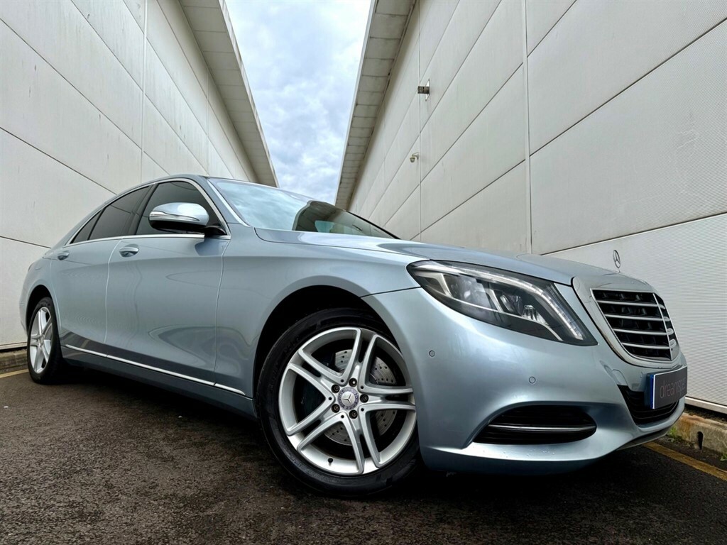 Mercedes-Benz S Class 3.0 V6 Bluetec Se Line Saloon G-tronic Silver #4