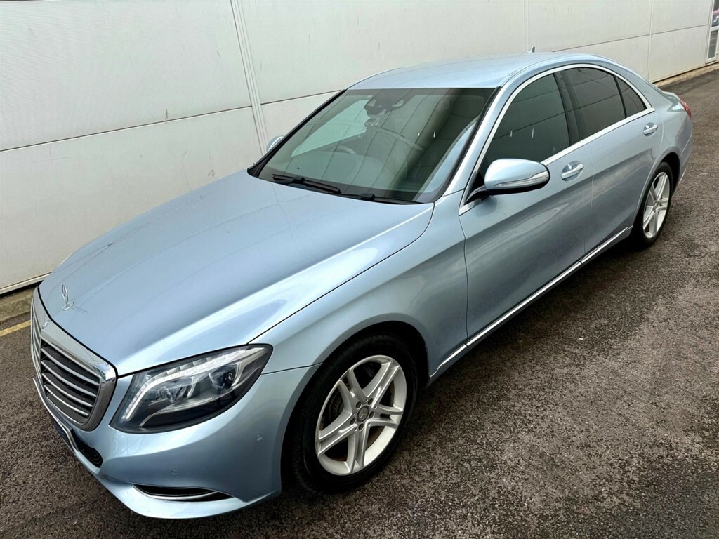 Mercedes-Benz S Class 3.0 V6 Bluetec Se Line Saloon G-tronic Silver #6