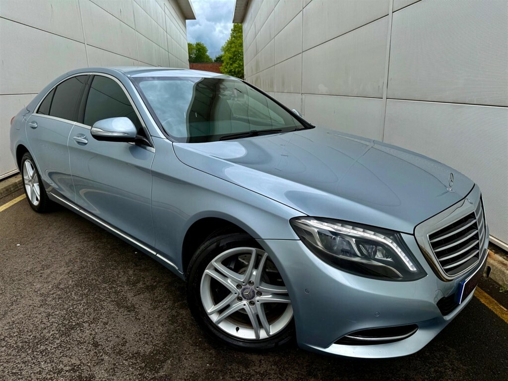 Mercedes-Benz S Class 3.0 V6 Bluetec Se Line Saloon G-tronic Silver