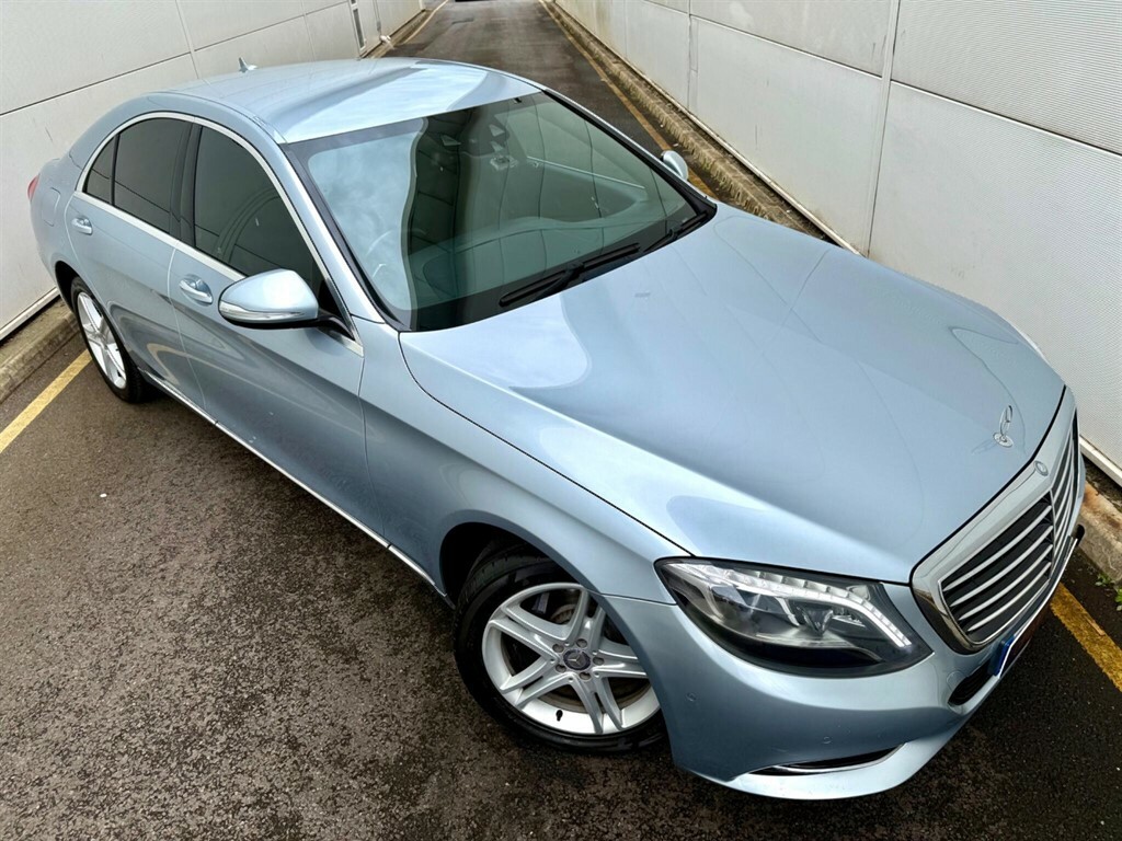 Mercedes-Benz S Class 3.0 V6 Bluetec Se Line Saloon G-tronic Silver #3