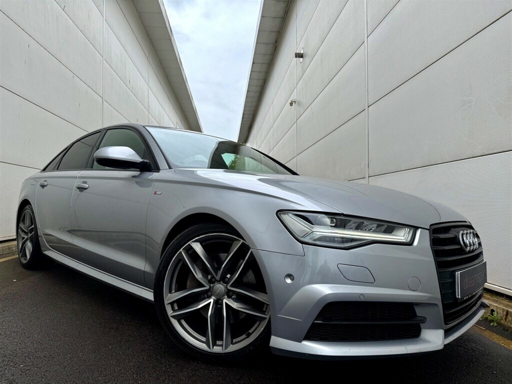 Audi A6 Saloon 3.0 Tdi V6 Black Edition Saloon S Troni OW65GXE Silver #3
