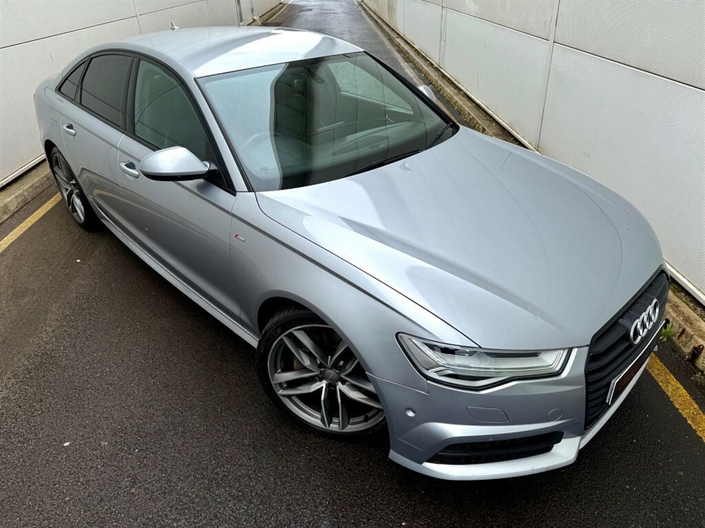 Audi A6 Saloon 3.0 Tdi V6 Black Edition Saloon S Troni Silver