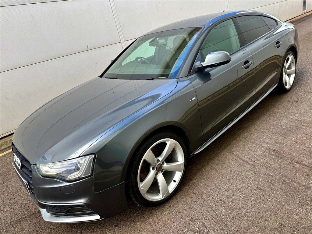Audi A5 2.0 Tdi Black Edition Sportback LK63JEU Grey #6