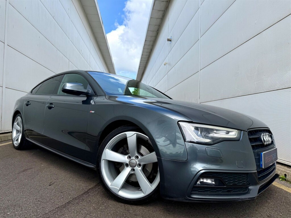 Audi A5 2.0 Tdi Black Edition Sportback LK63JEU Grey #3