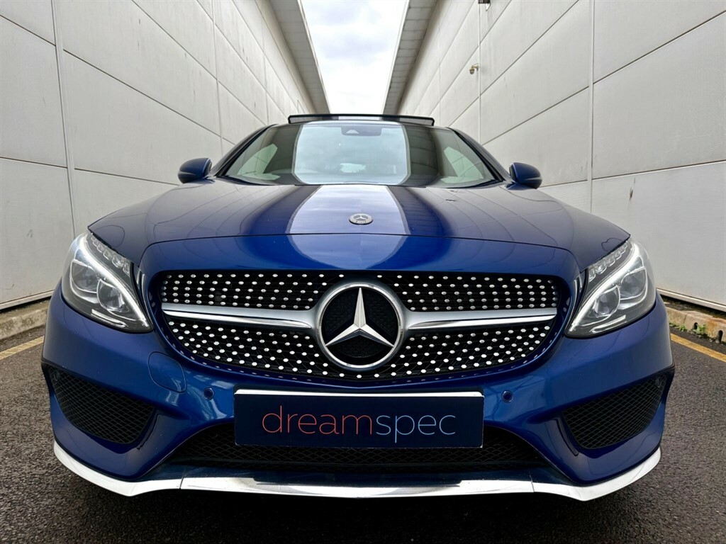 Mercedes-Benz C Class 2.0 Amg Line Premium Coupe G-tronic AV67KKZ Blue #5