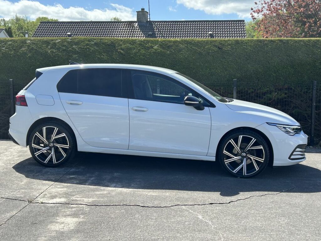Volkswagen Golf Hatchback White #3