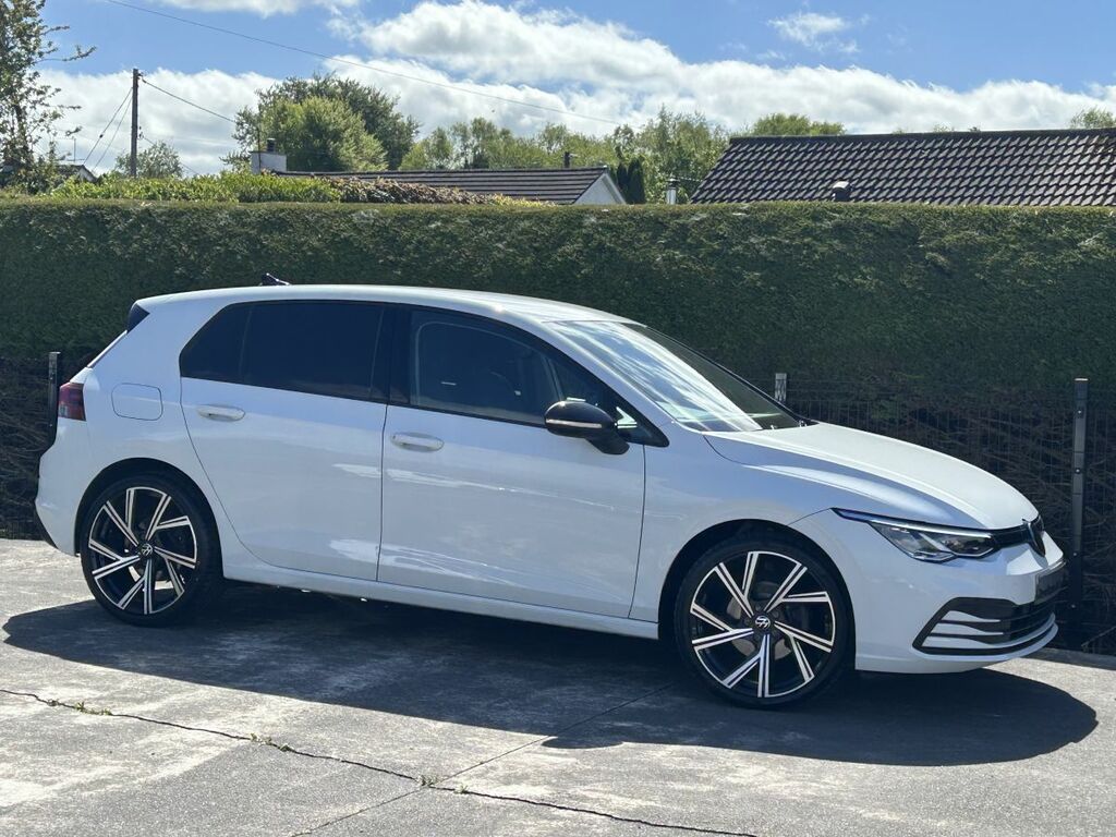 Volkswagen Golf Hatchback White #2