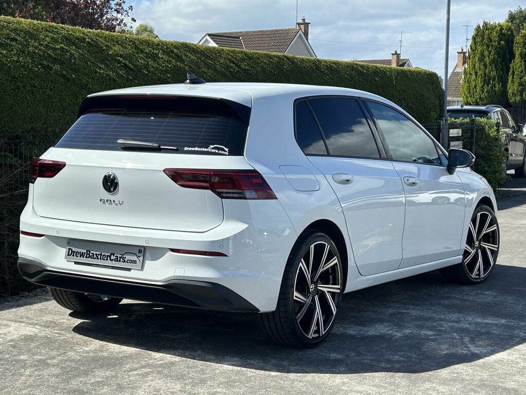 Volkswagen Golf Hatchback White #5