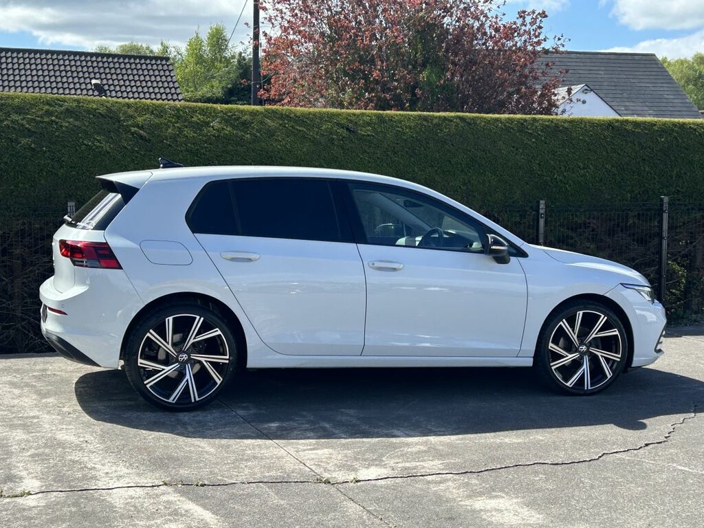 Volkswagen Golf Hatchback White #4