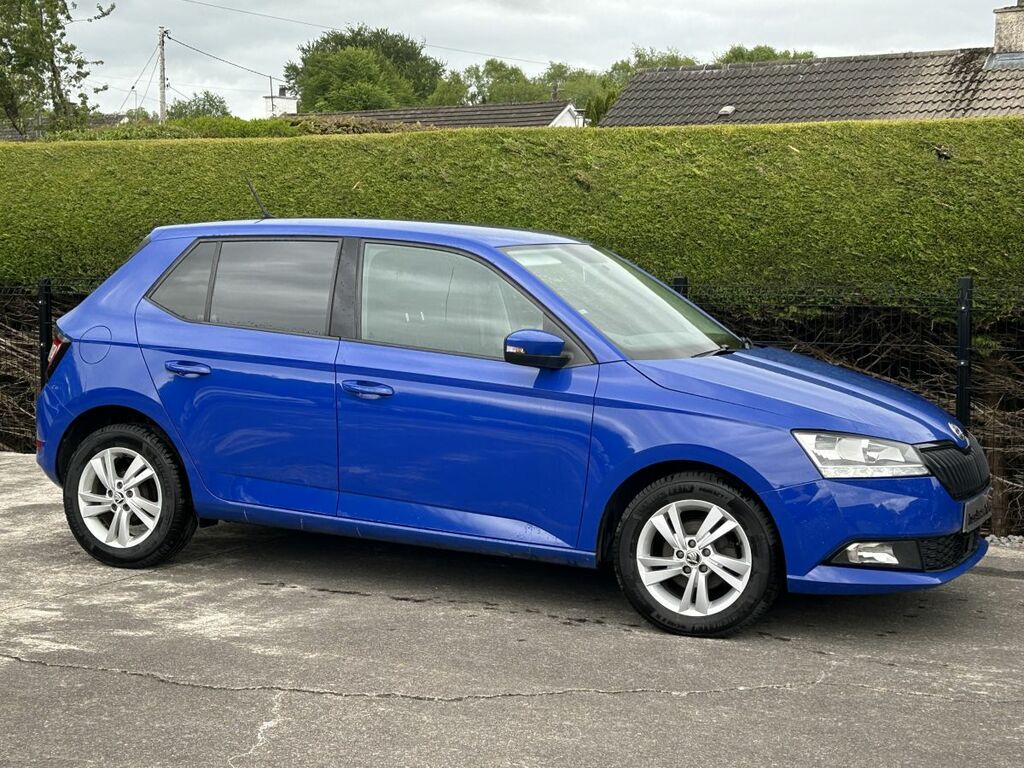 Skoda Fabia Hatchback Blue #2