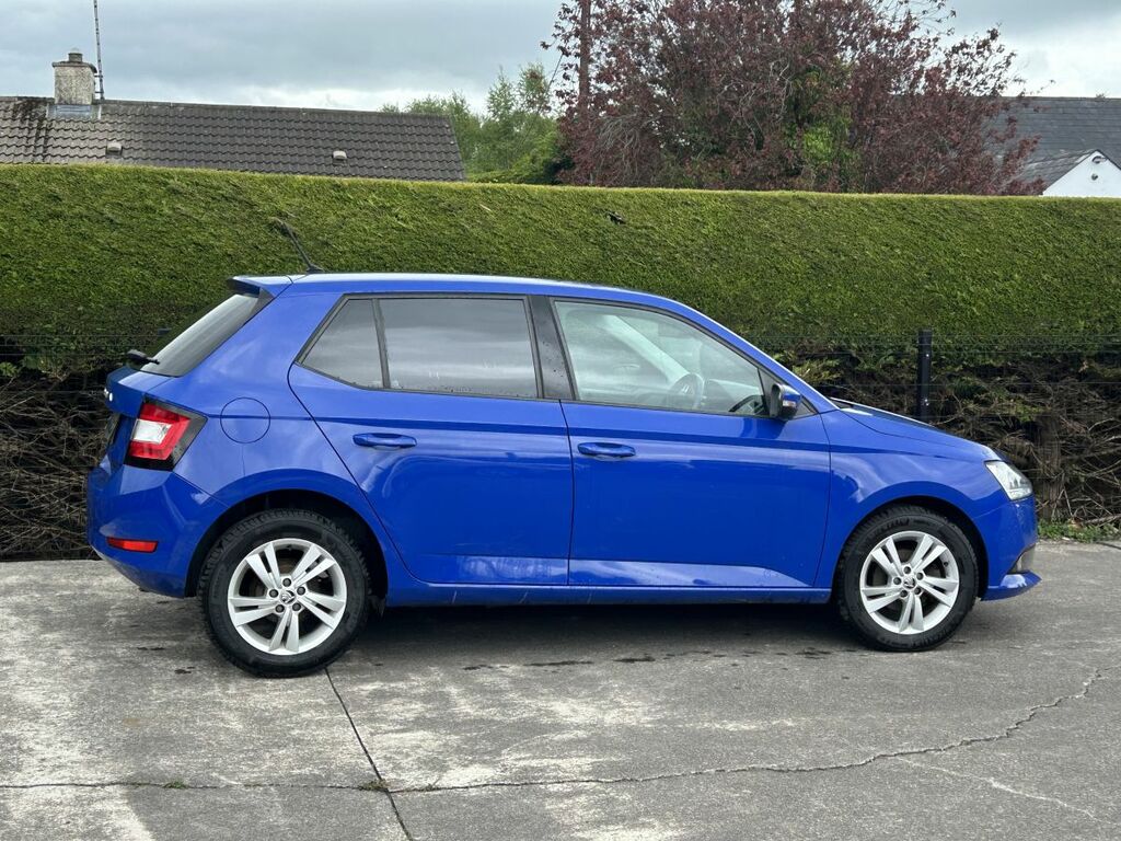 Skoda Fabia Hatchback Blue #3