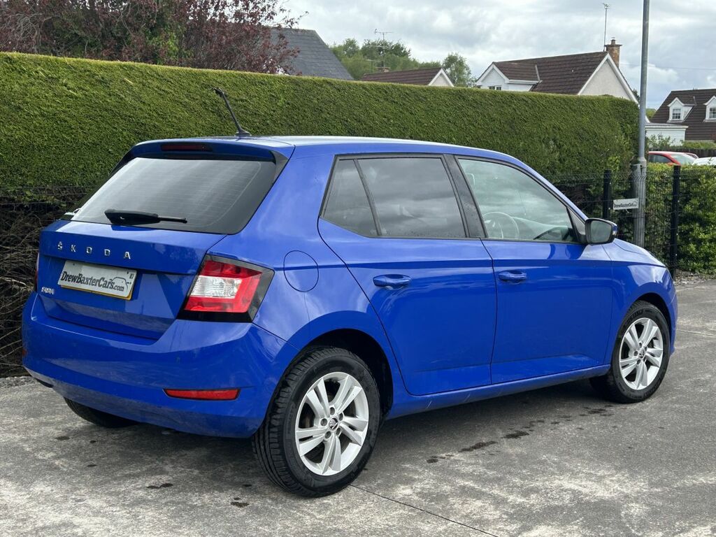 Skoda Fabia Hatchback Blue #4