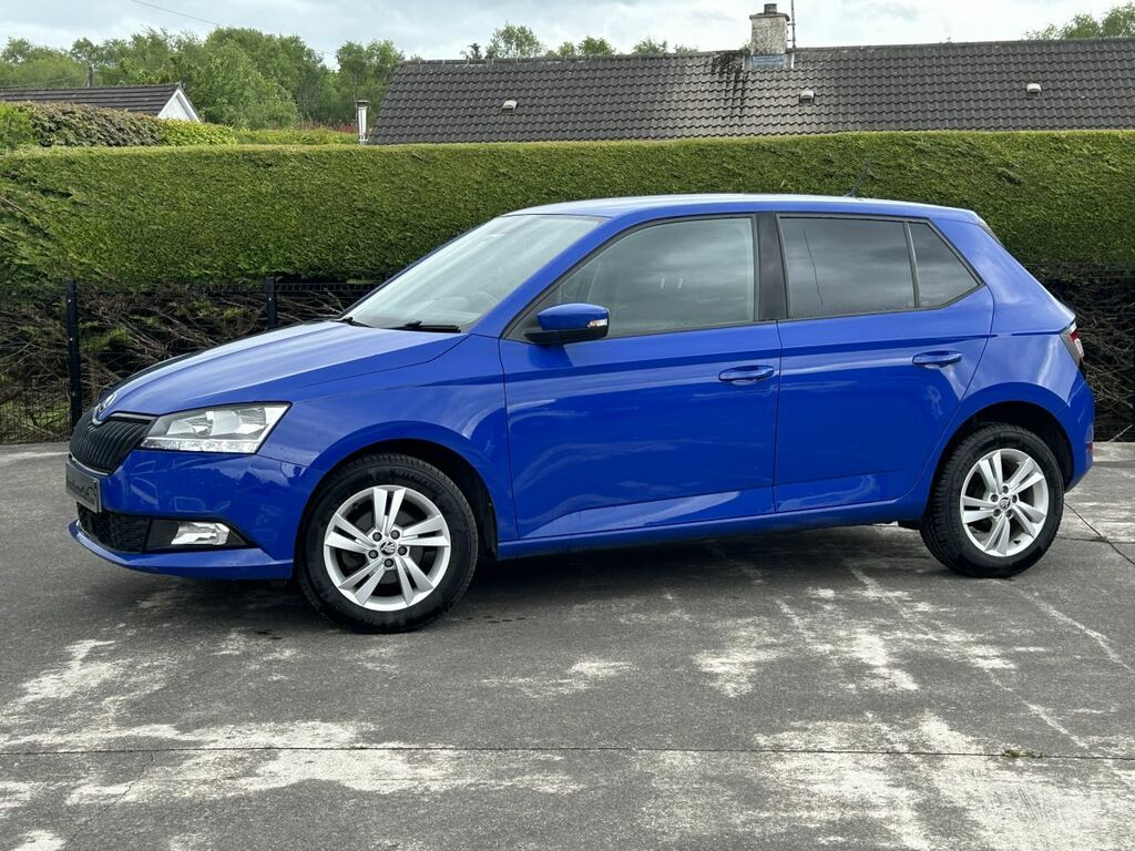 Skoda Fabia Hatchback Blue #6