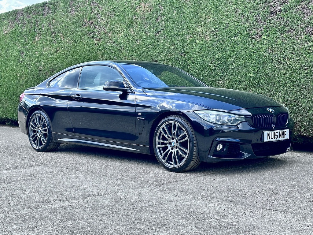 BMW 4 Series Gran Coupe 2.0 428I M Sport Coupe Euro 6 S Black #2