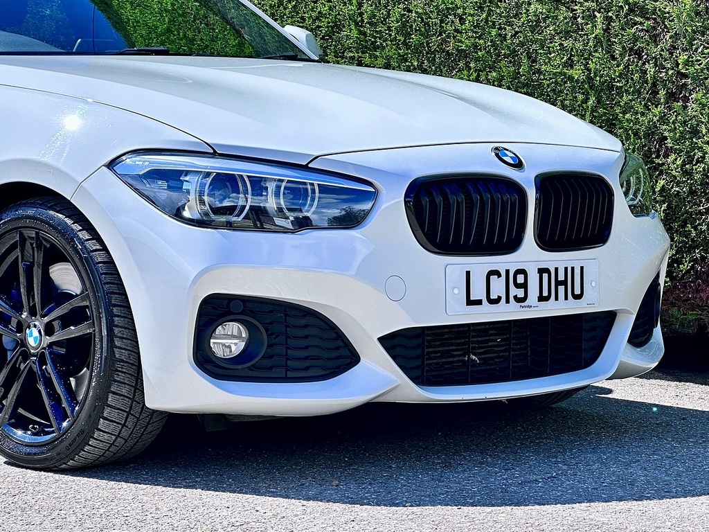 BMW 1 Series 1.5 116D M Sport Shadow Edition Hatchback Dies LC19DHU White #5