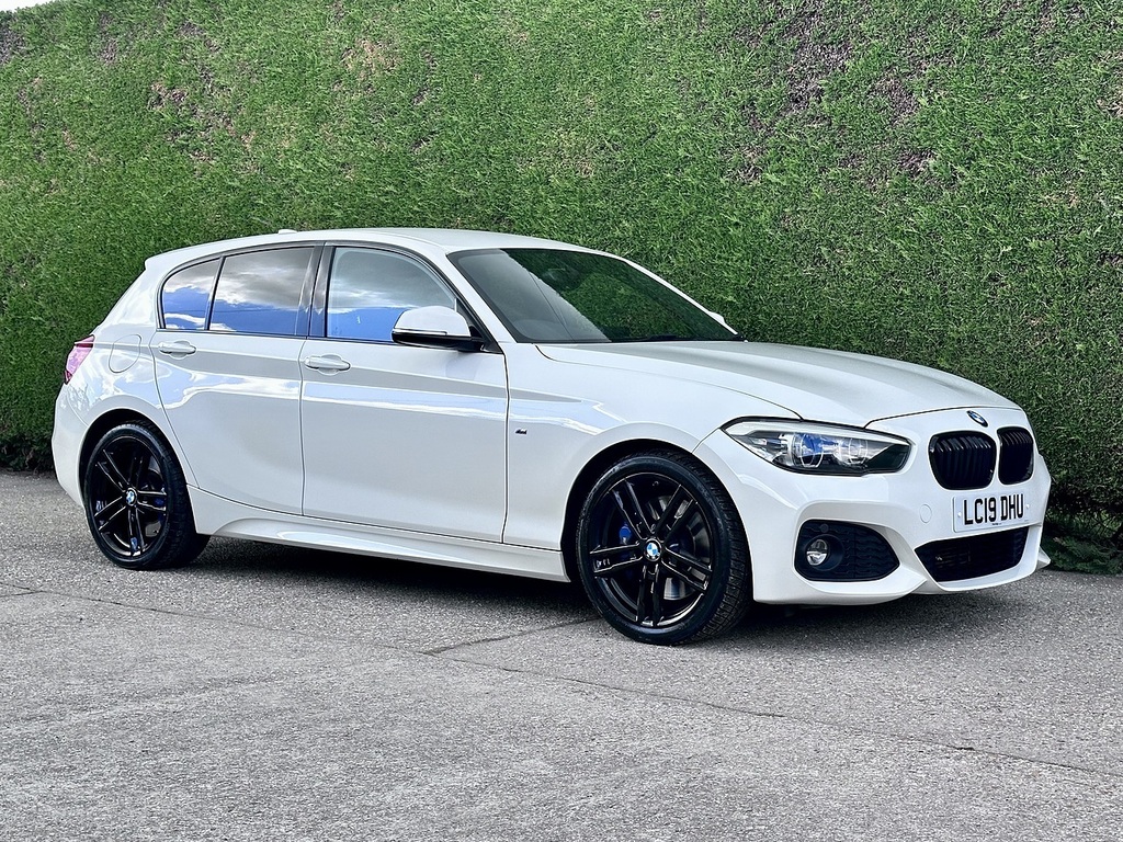 BMW 1 Series 1.5 116D M Sport Shadow Edition Hatchback Dies LC19DHU White #2