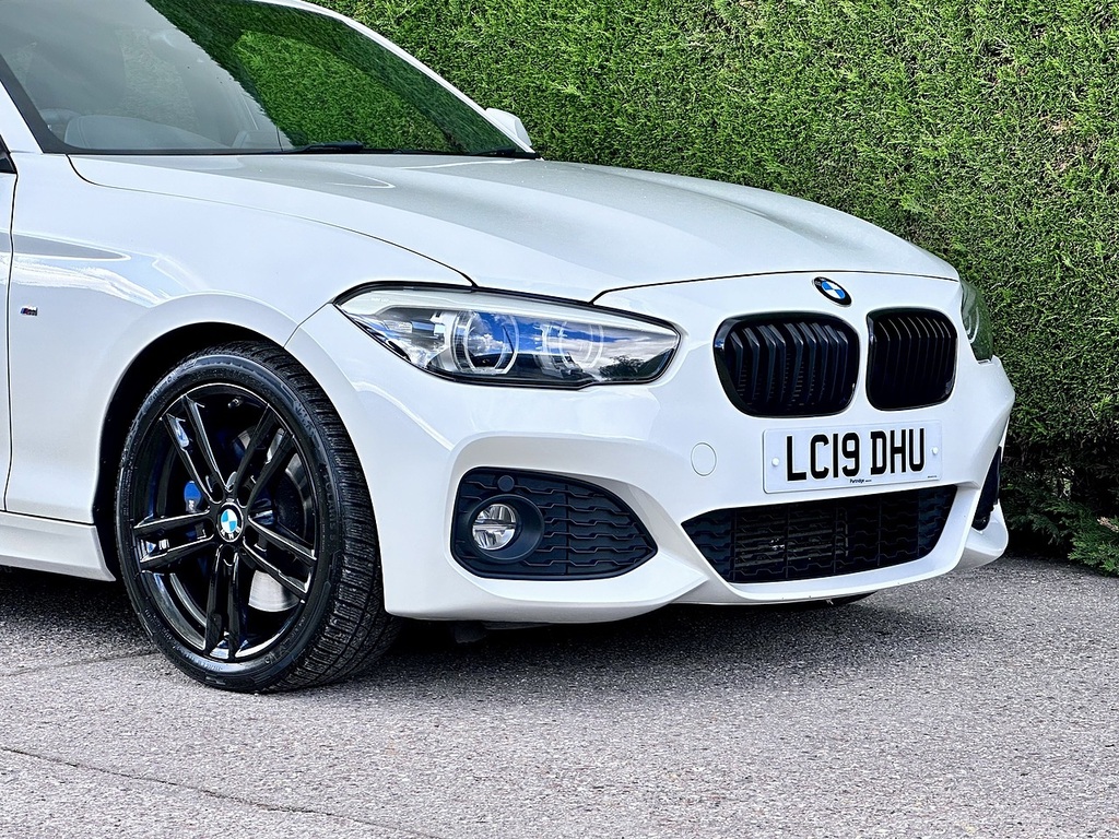 BMW 1 Series 1.5 116D M Sport Shadow Edition Hatchback Dies LC19DHU White #4