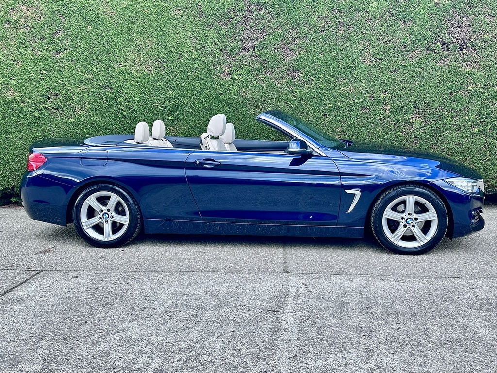 BMW 4 Series 2.0 420I Se Convertible Euro 6 S WJ65RKY Blue #3