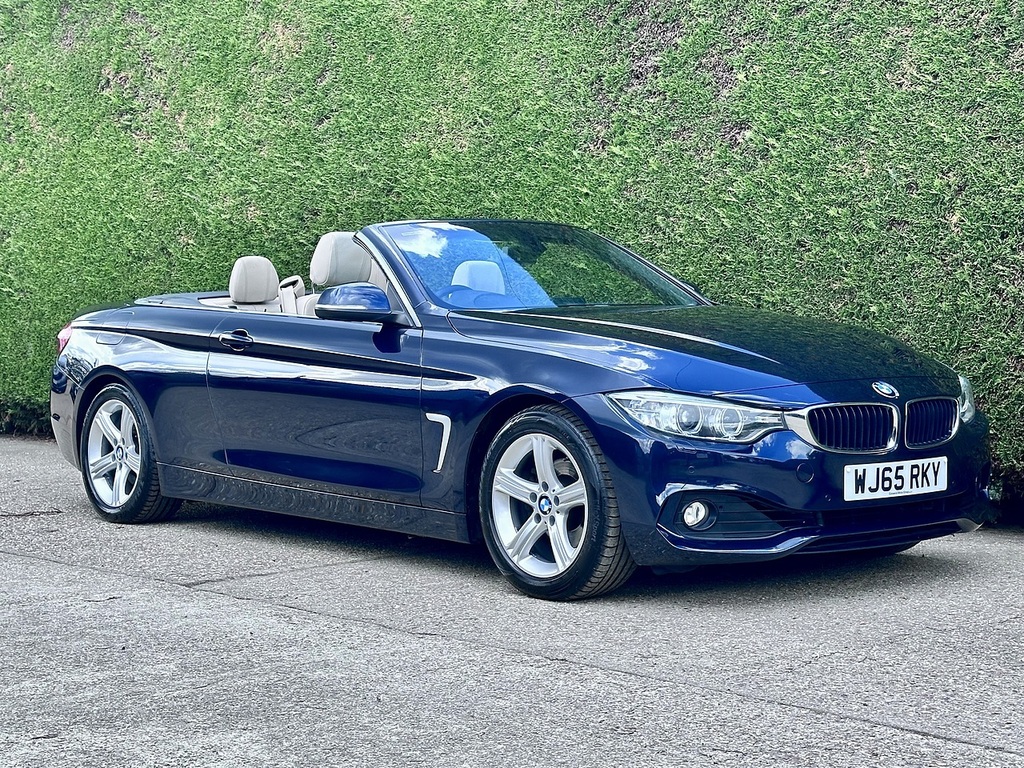 BMW 4 Series 2.0 420I Se Convertible Euro 6 S WJ65RKY Blue #2