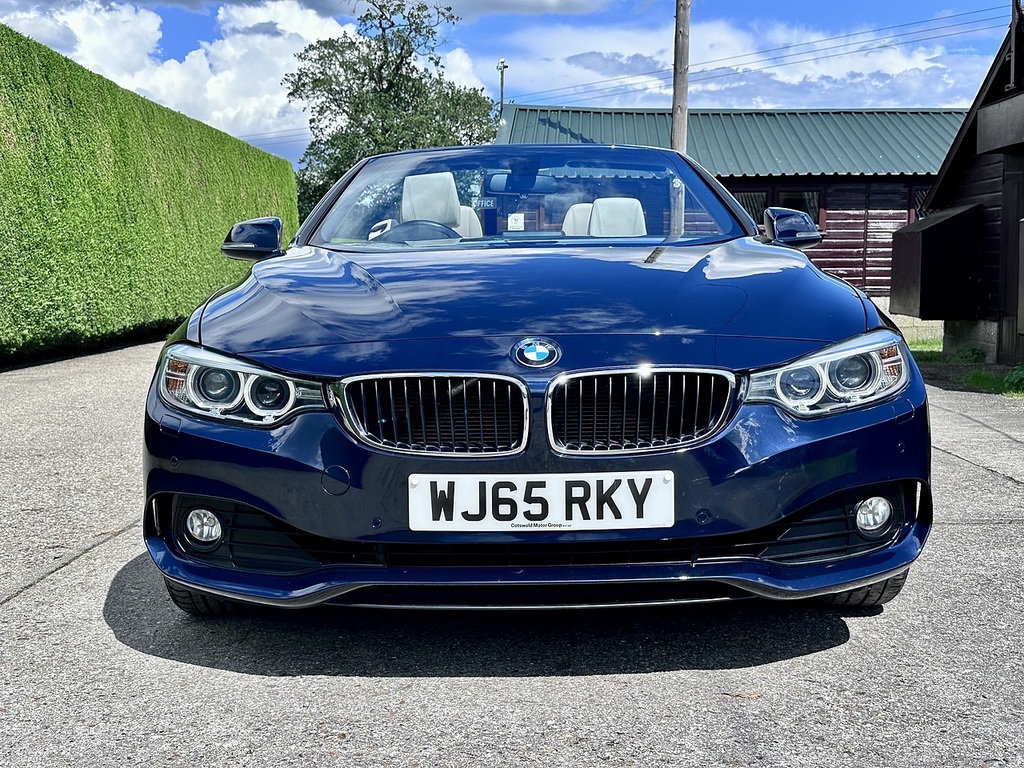 BMW 4 Series 2.0 420I Se Convertible Euro 6 S WJ65RKY Blue #4