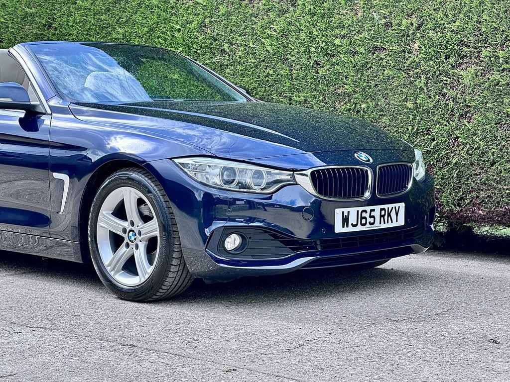 BMW 4 Series 2.0 420I Se Convertible Euro 6 S WJ65RKY Blue #5