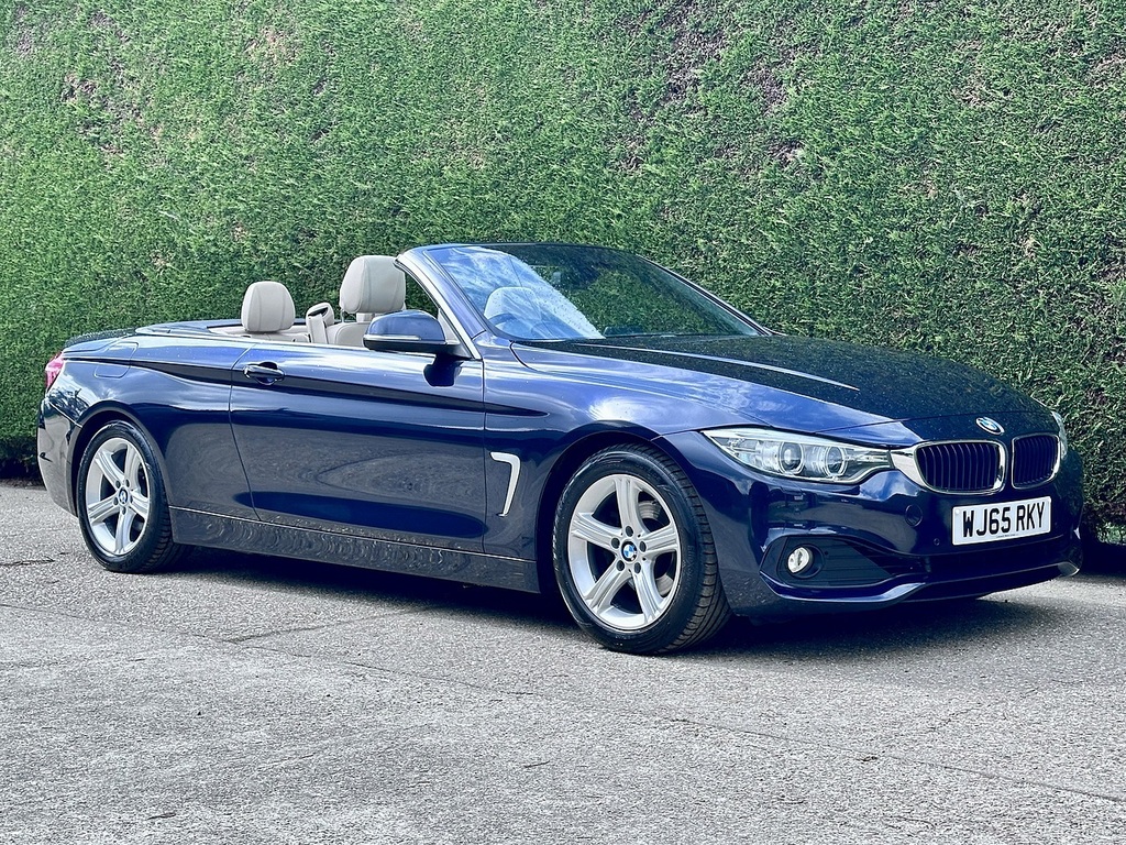 BMW 4 Series 2.0 420I Se Convertible Euro 6 S Blue