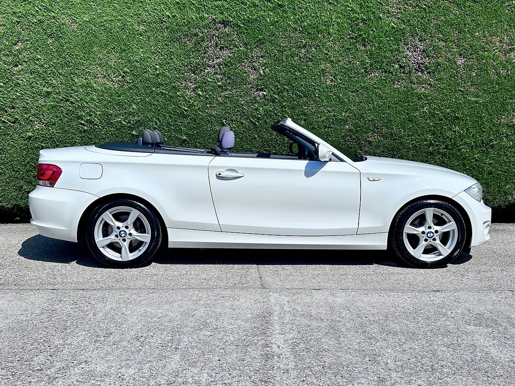 BMW 1 Series 2.0 118I Sport Convertible Euro SL61KJE White #4